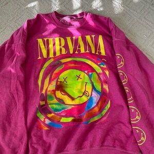 urban outfitters nirvana crew neck